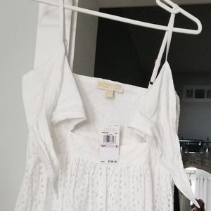 Michael kors eyelet cotton dress